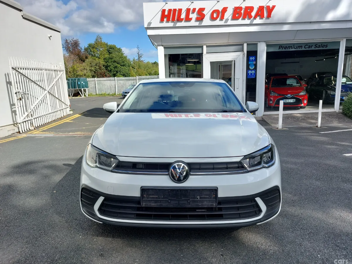 Volkswagen Polo Hatchback, Petrol, 2023, White