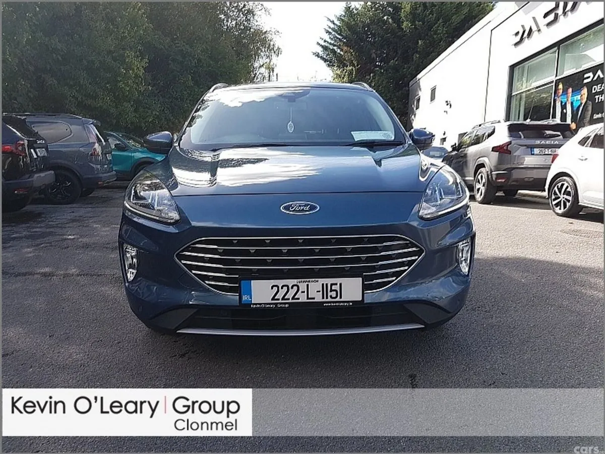 Ford Kuga SUV, Petrol Hybrid, 2022, Blue
