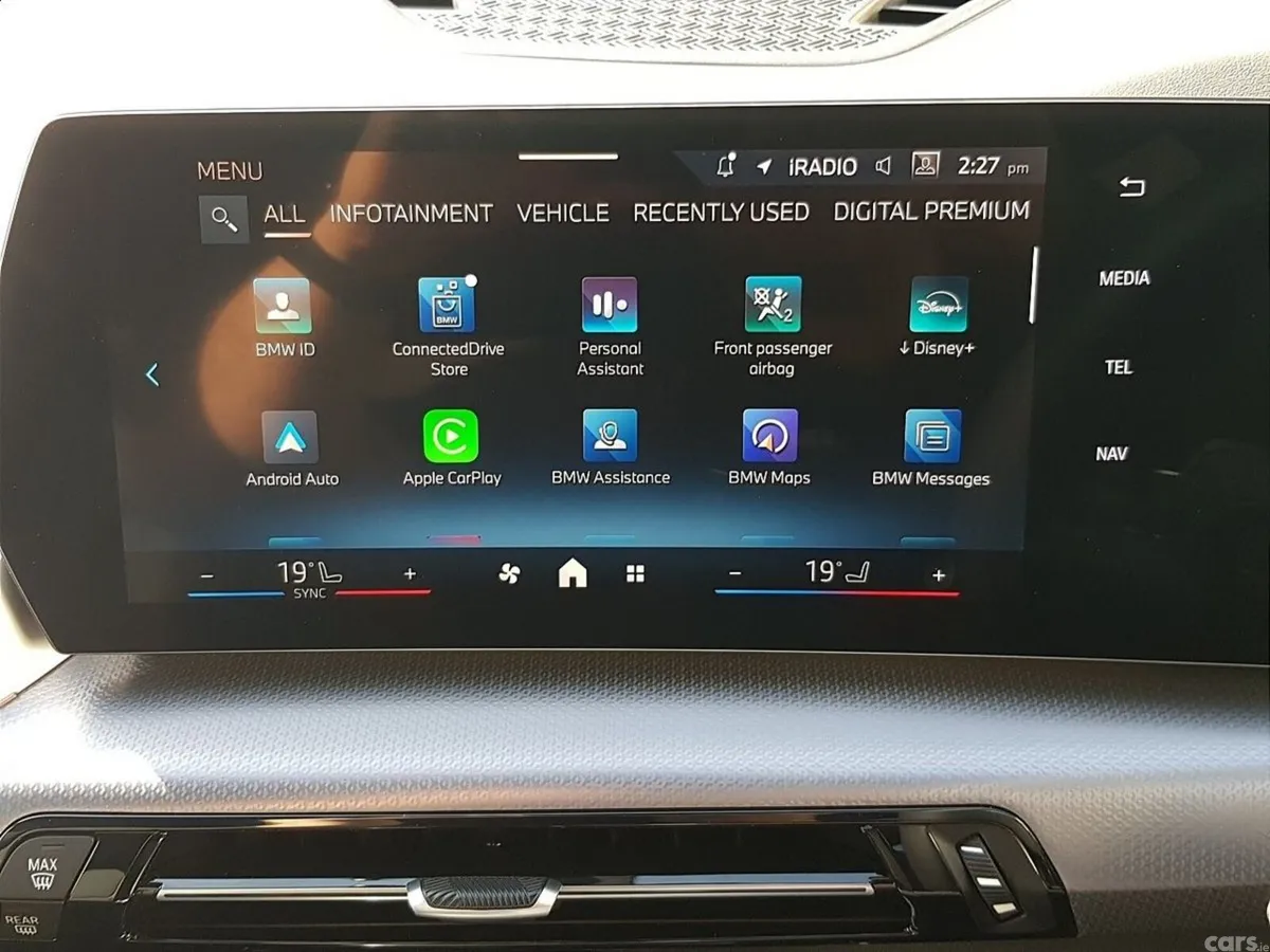 BMW iX1 SUV, Electric, 2026, Blue