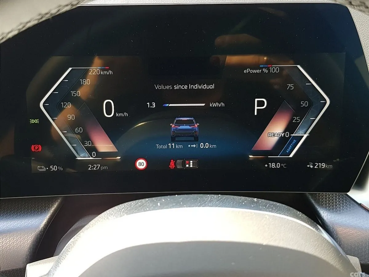 BMW iX1 SUV, Electric, 2026, Blue