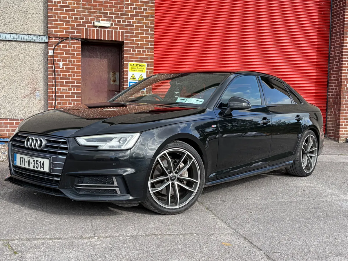 Audi A4 Saloon, Diesel, 2017, Black