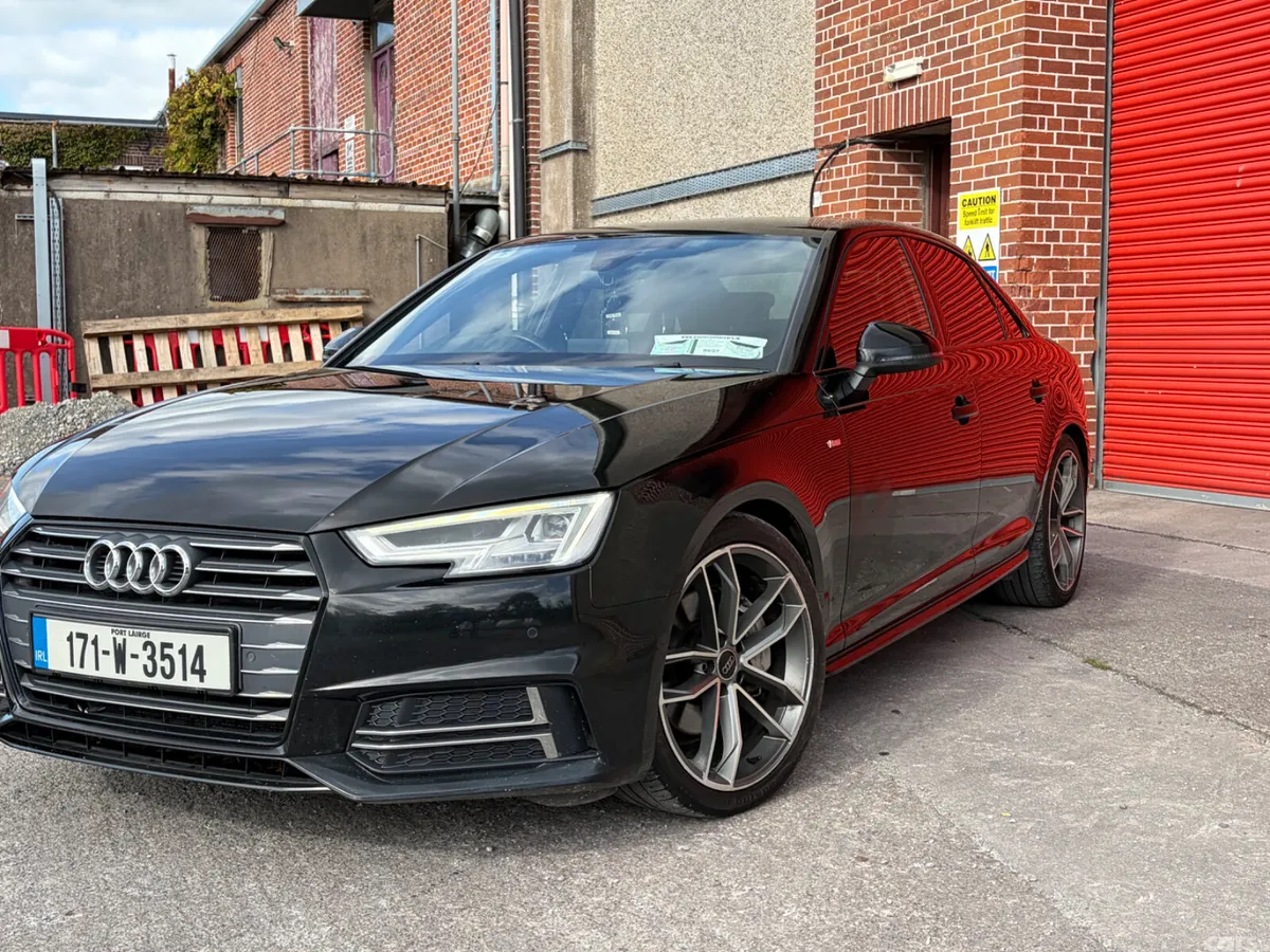 Audi A4 Saloon, Diesel, 2017, Black