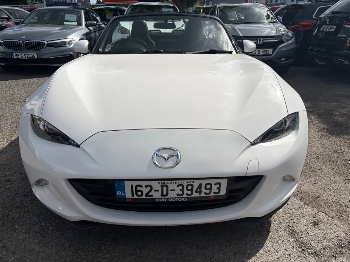 Mazda MX-5 Convertible, Petrol, 2016, White