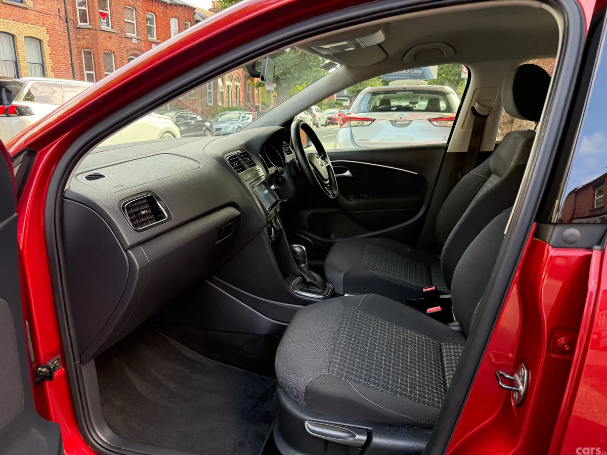 Volkswagen Polo Hatchback, Petrol, 2014, Red