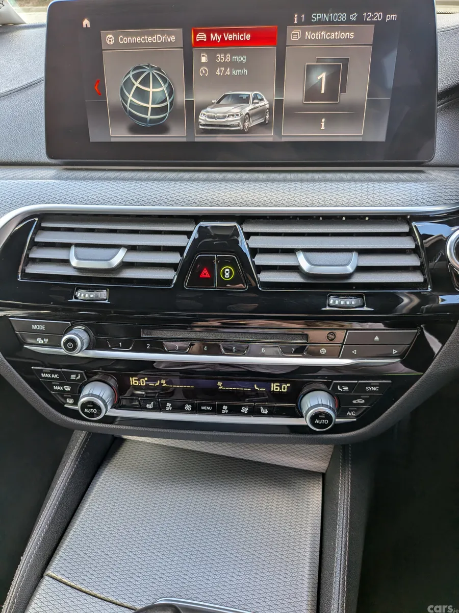 BMW 5-Series Saloon, Petrol Plug-in Hybrid, 2018, Black