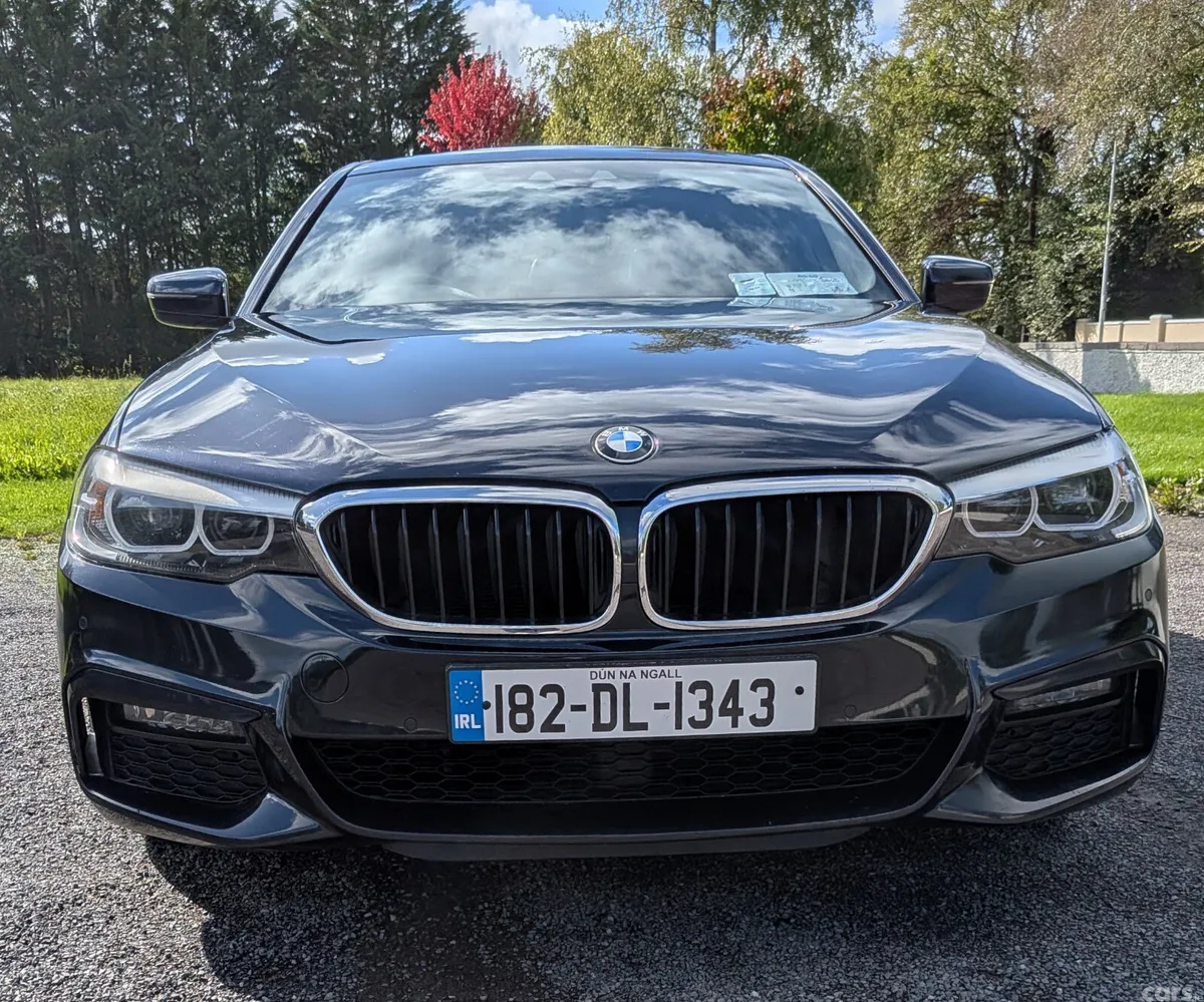 BMW 5-Series Saloon, Petrol Plug-in Hybrid, 2018, Black