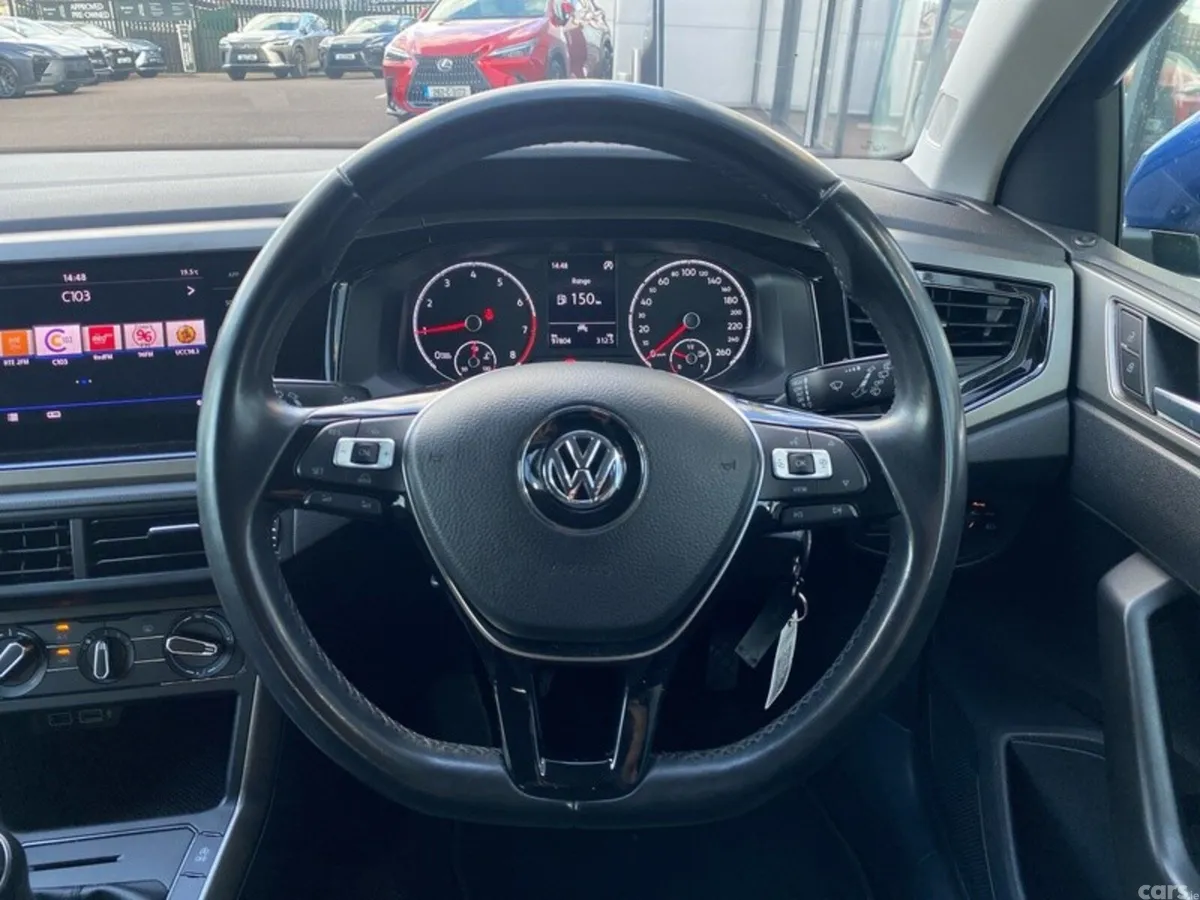 Volkswagen Polo Hatchback, Petrol, 2020, Blue