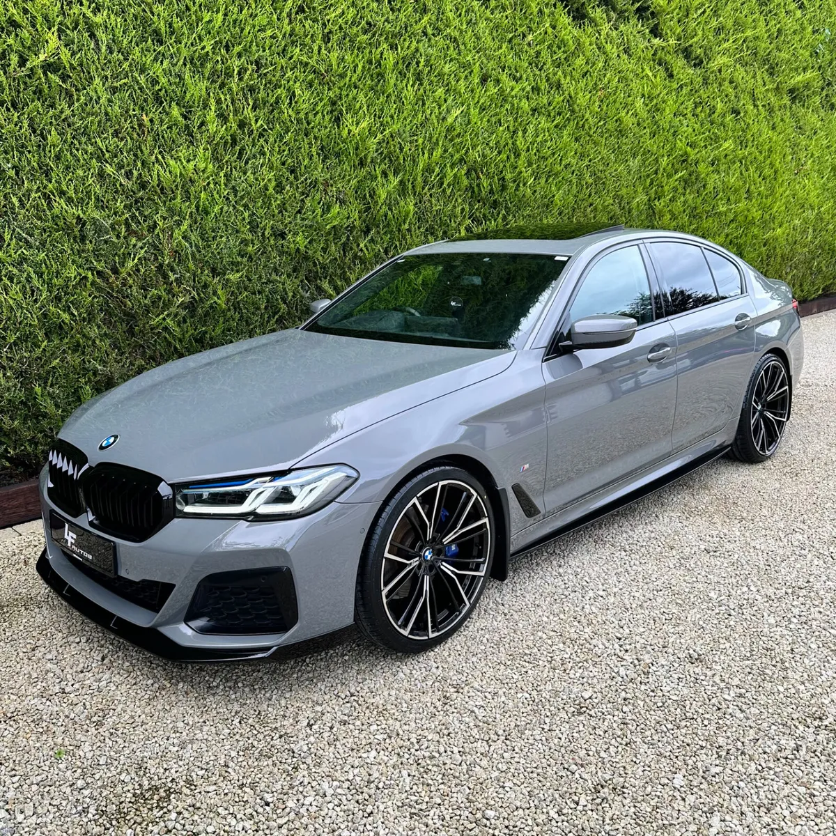 BMW 5-Series Saloon, Diesel Hybrid, 2021, Grey