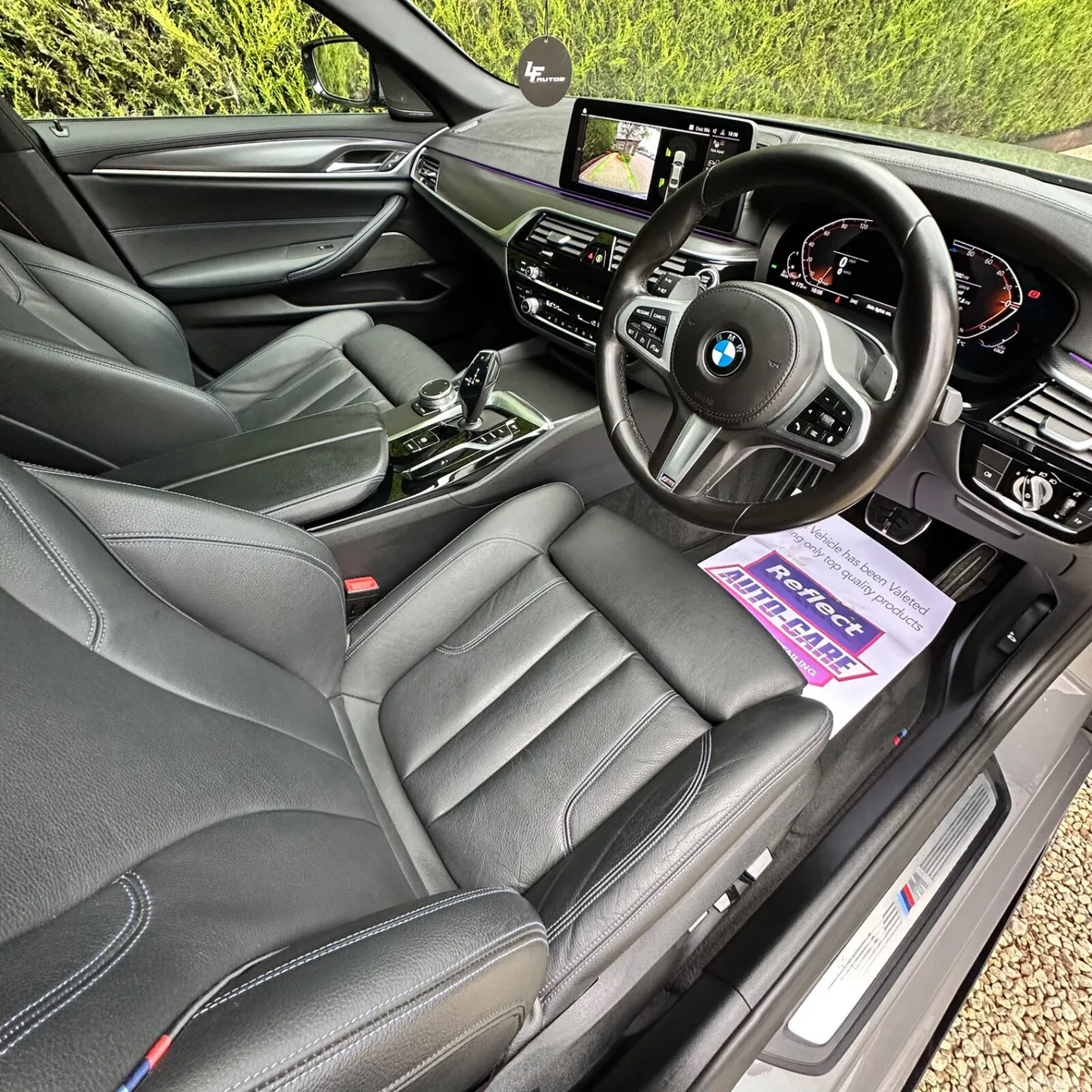 BMW 5-Series Saloon, Diesel Hybrid, 2021, Grey