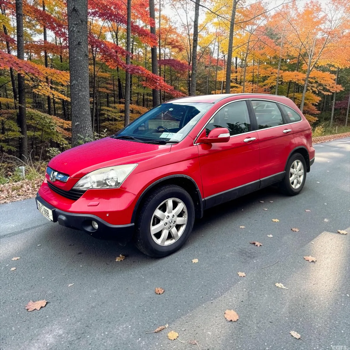 Honda CR-V SUV, Petrol, 2009, Red