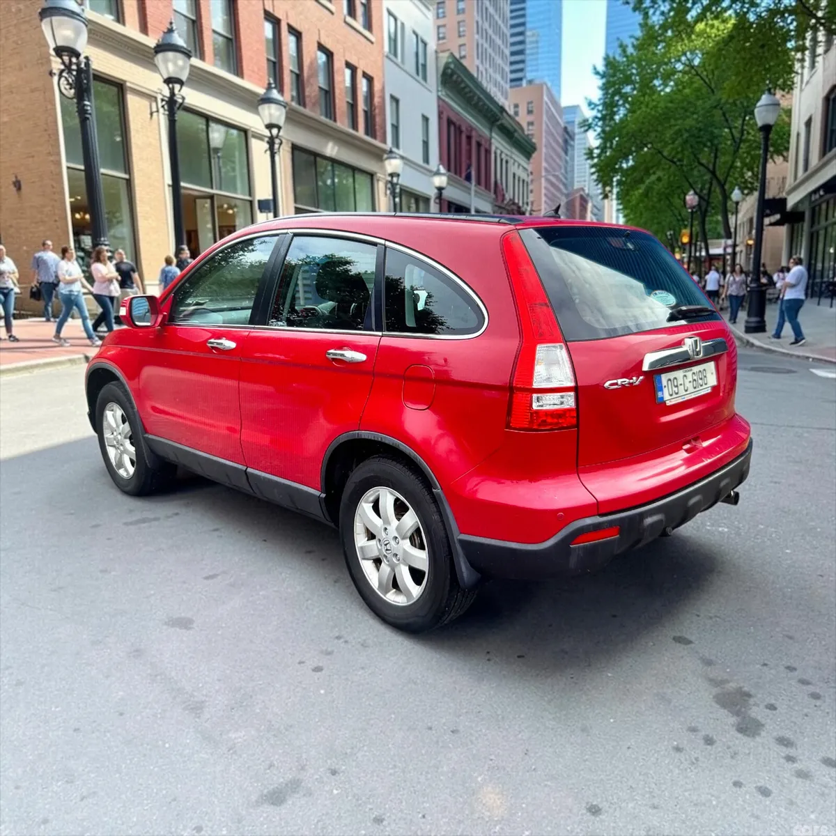Honda CR-V SUV, Petrol, 2009, Red