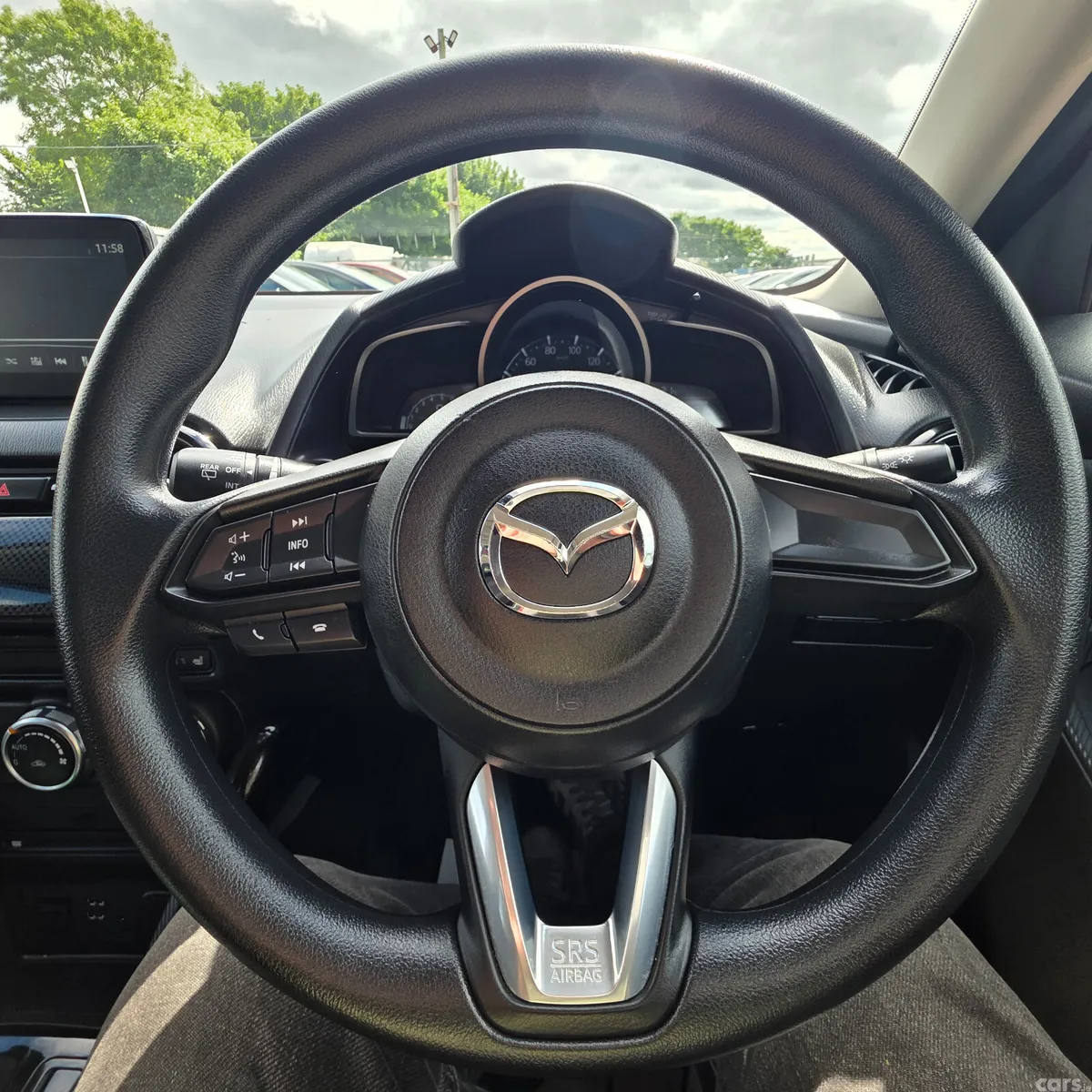 Mazda Demio Hatchback, Petrol, 2016, Red