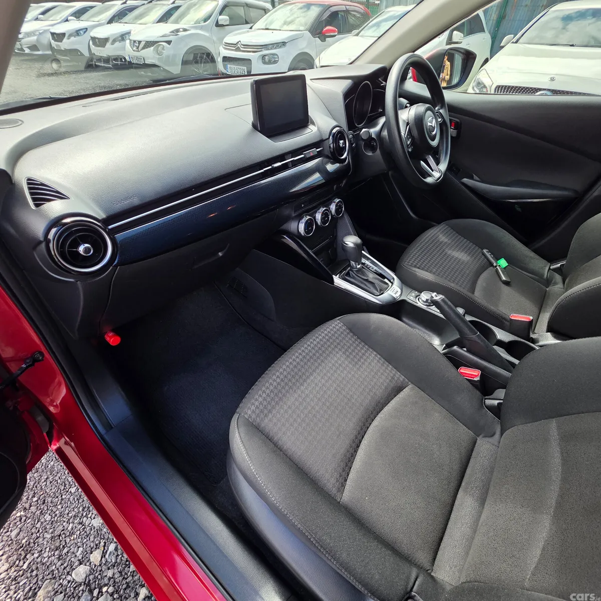 Mazda Demio Hatchback, Petrol, 2016, Red