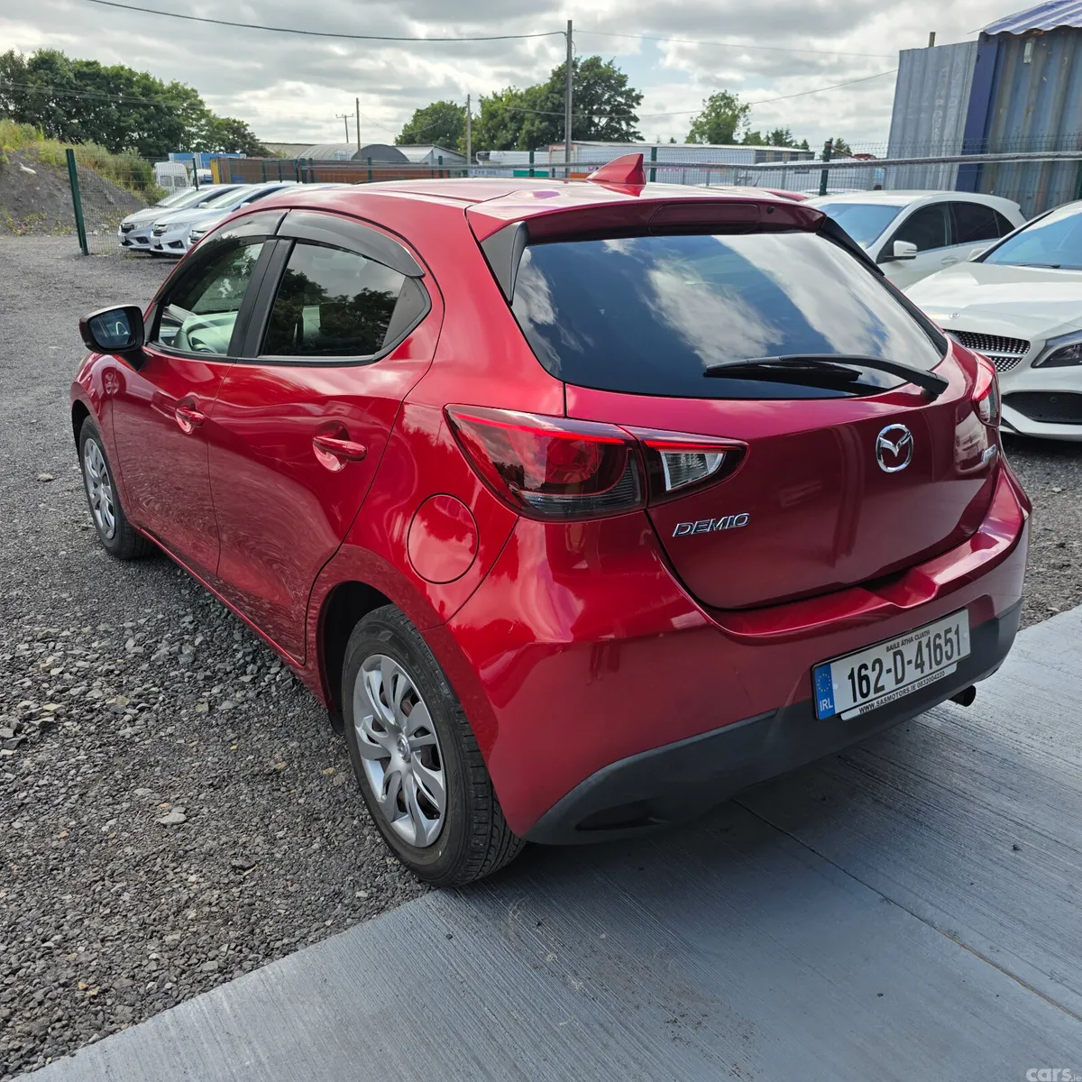 Mazda Demio Hatchback, Petrol, 2016, Red