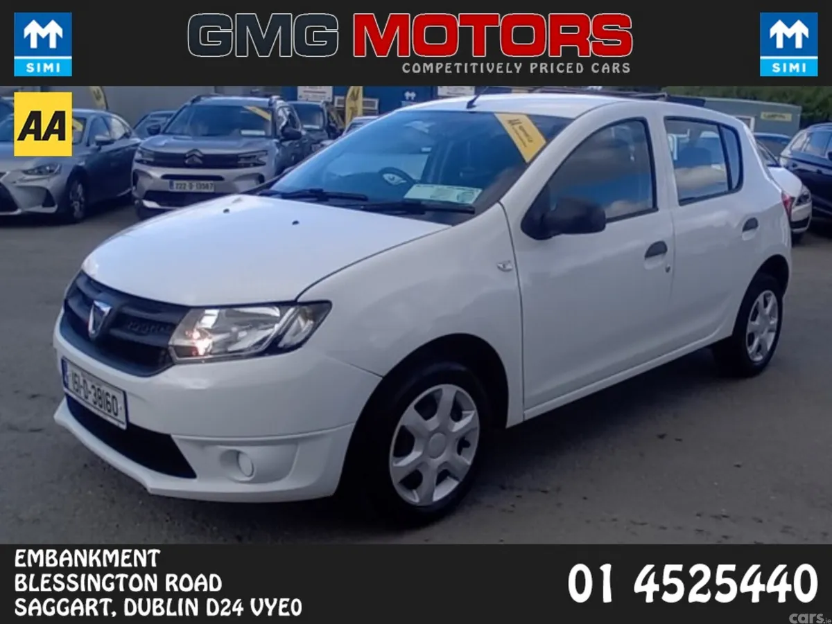 Dacia Sandero Hatchback, Petrol, 2015, White