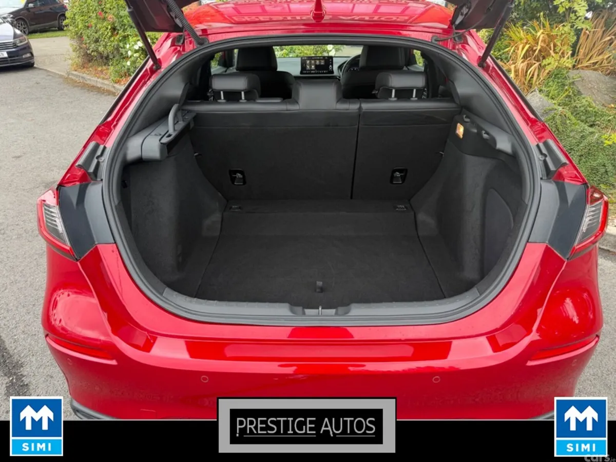 Honda Civic Hatchback, Petrol Hybrid, 2022, Red