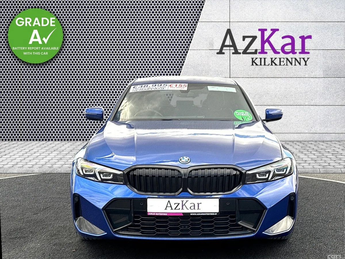 BMW 3-Series Saloon, Petrol Plug-in Hybrid, 2023, Blue