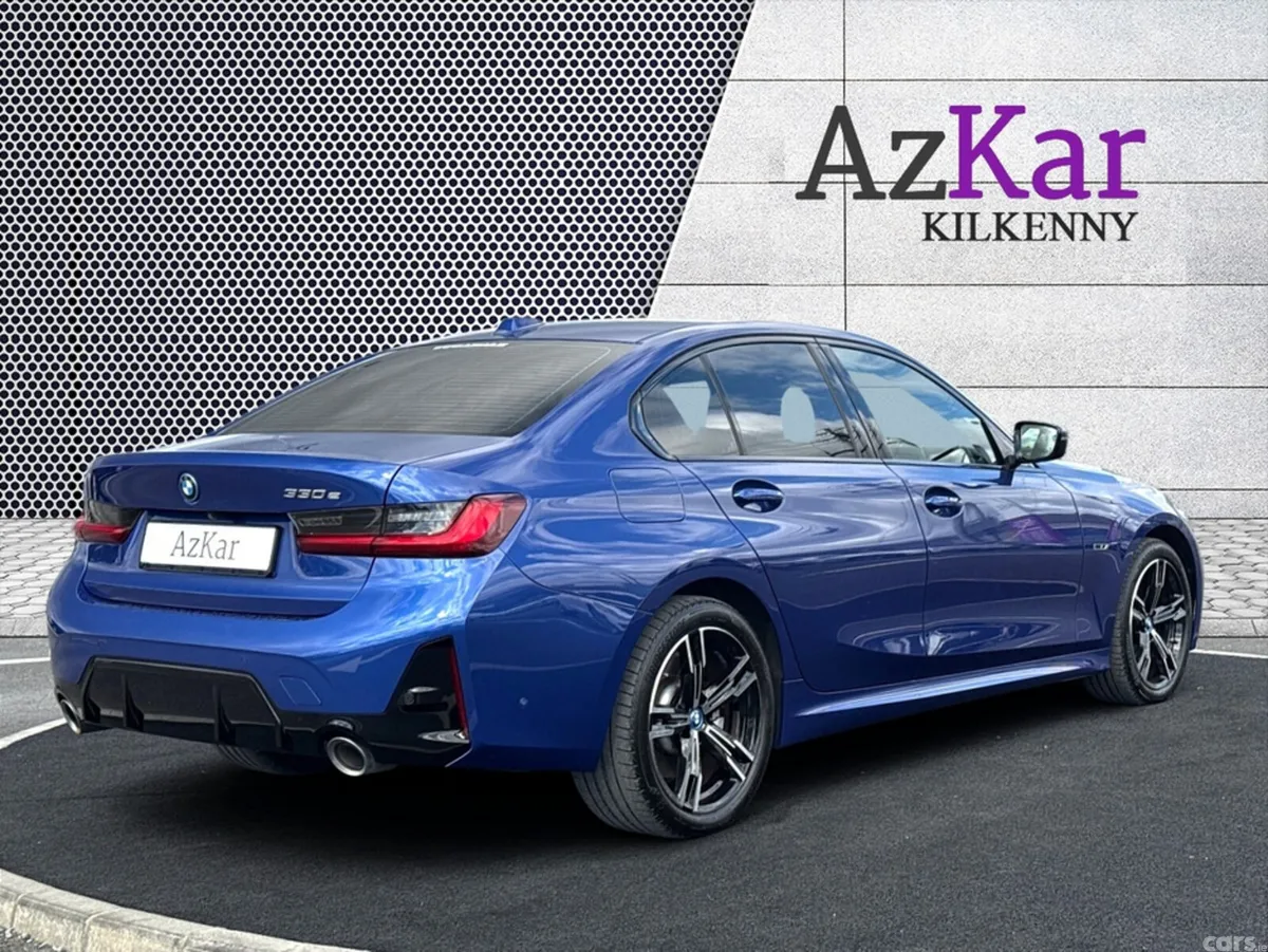 BMW 3-Series Saloon, Petrol Plug-in Hybrid, 2023, Blue