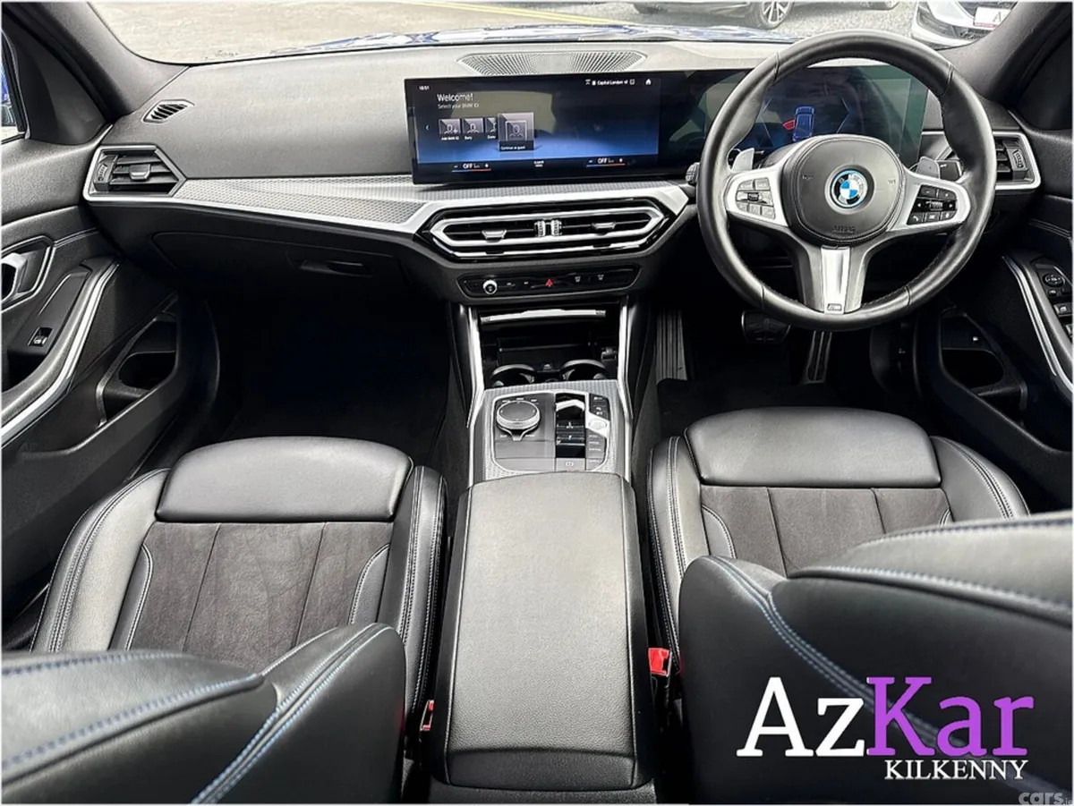 BMW 3-Series Saloon, Petrol Plug-in Hybrid, 2023, Blue