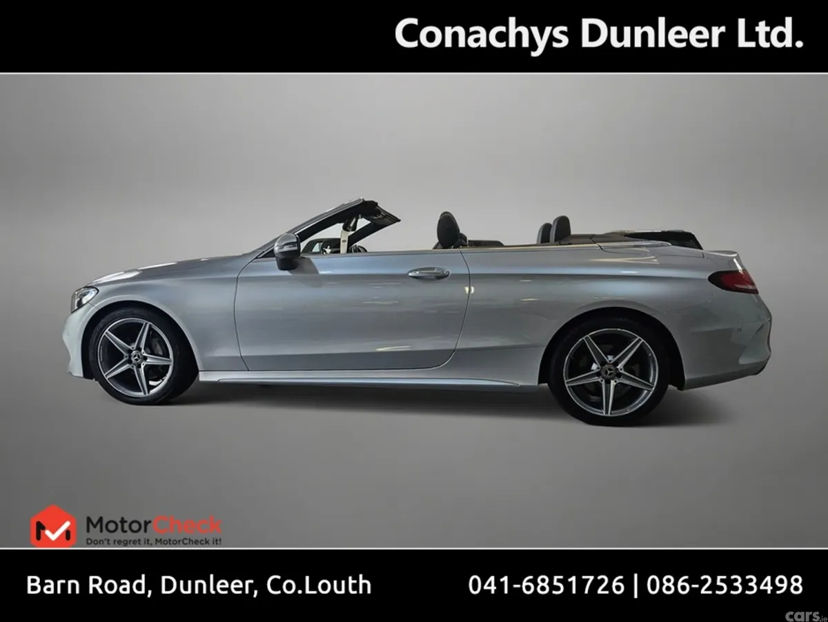 Mercedes-Benz C-Class Convertible, Diesel, 2018, Silver