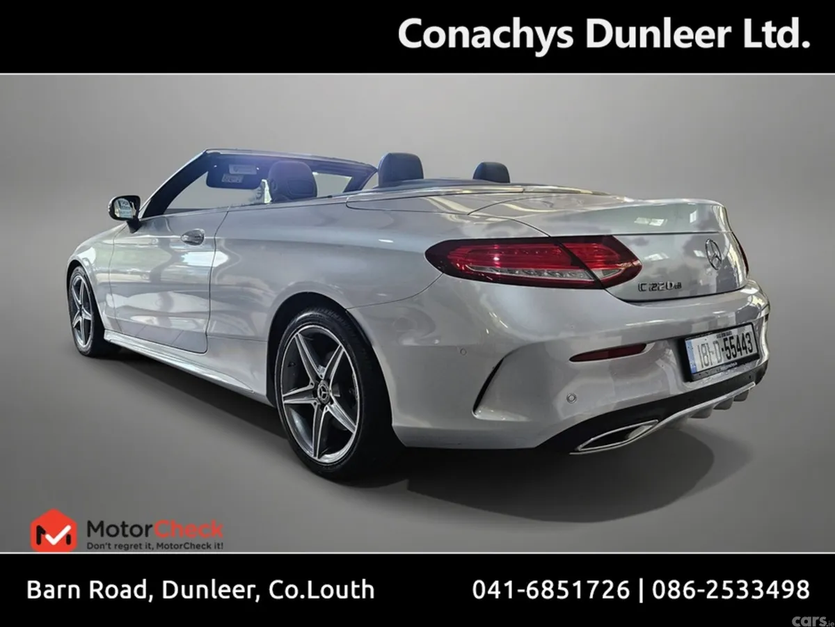 Mercedes-Benz C-Class Convertible, Diesel, 2018, Silver