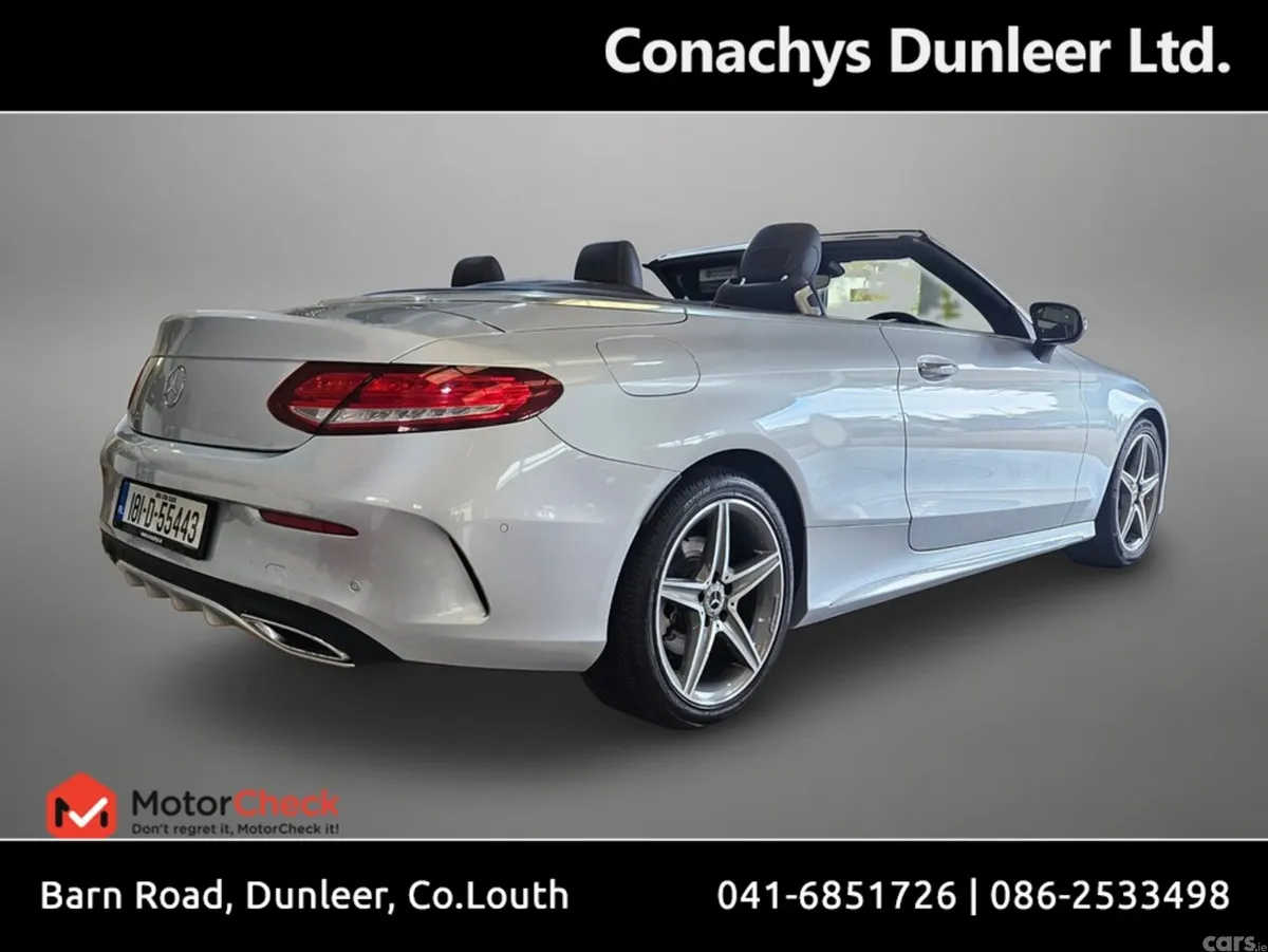 Mercedes-Benz C-Class Convertible, Diesel, 2018, Silver