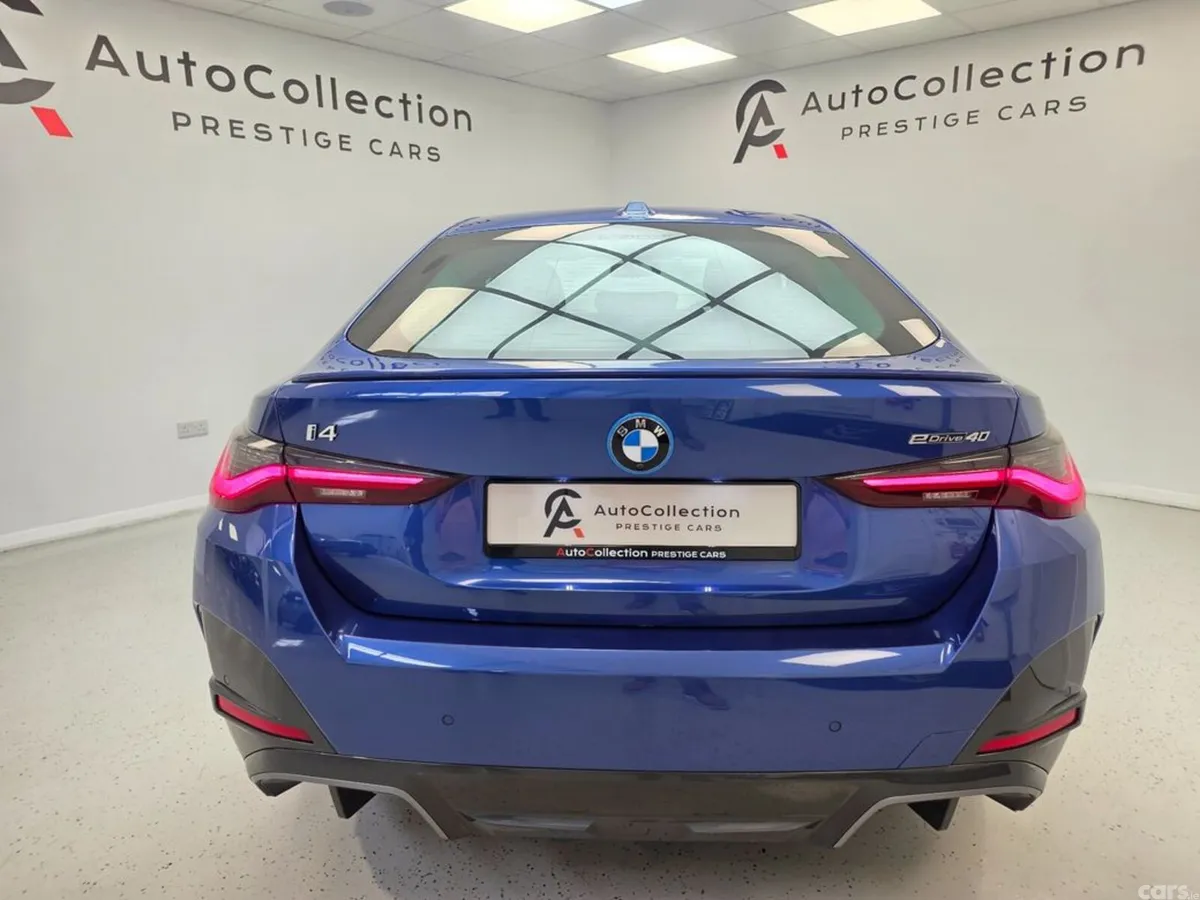 BMW i4 Saloon, Electric, 2023, Blue