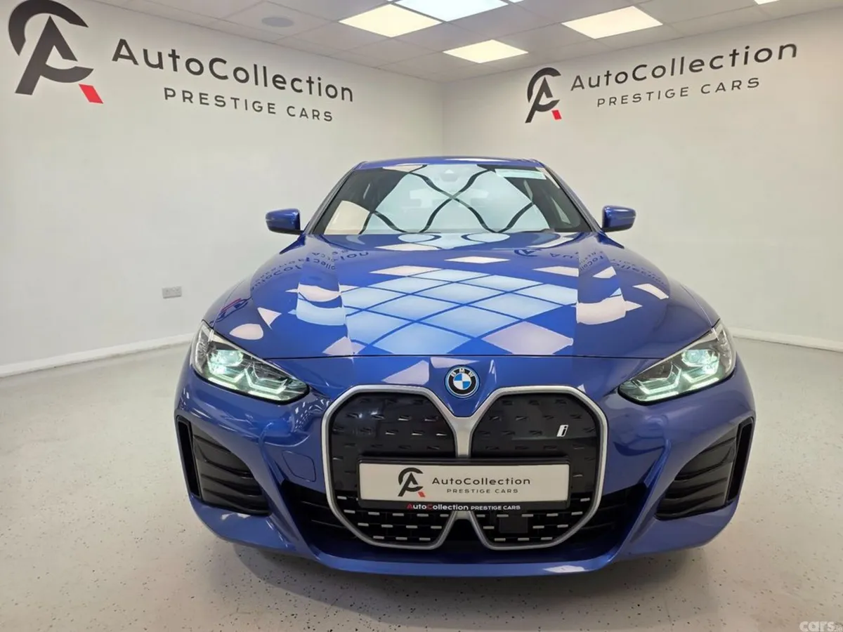 BMW i4 Saloon, Electric, 2023, Blue