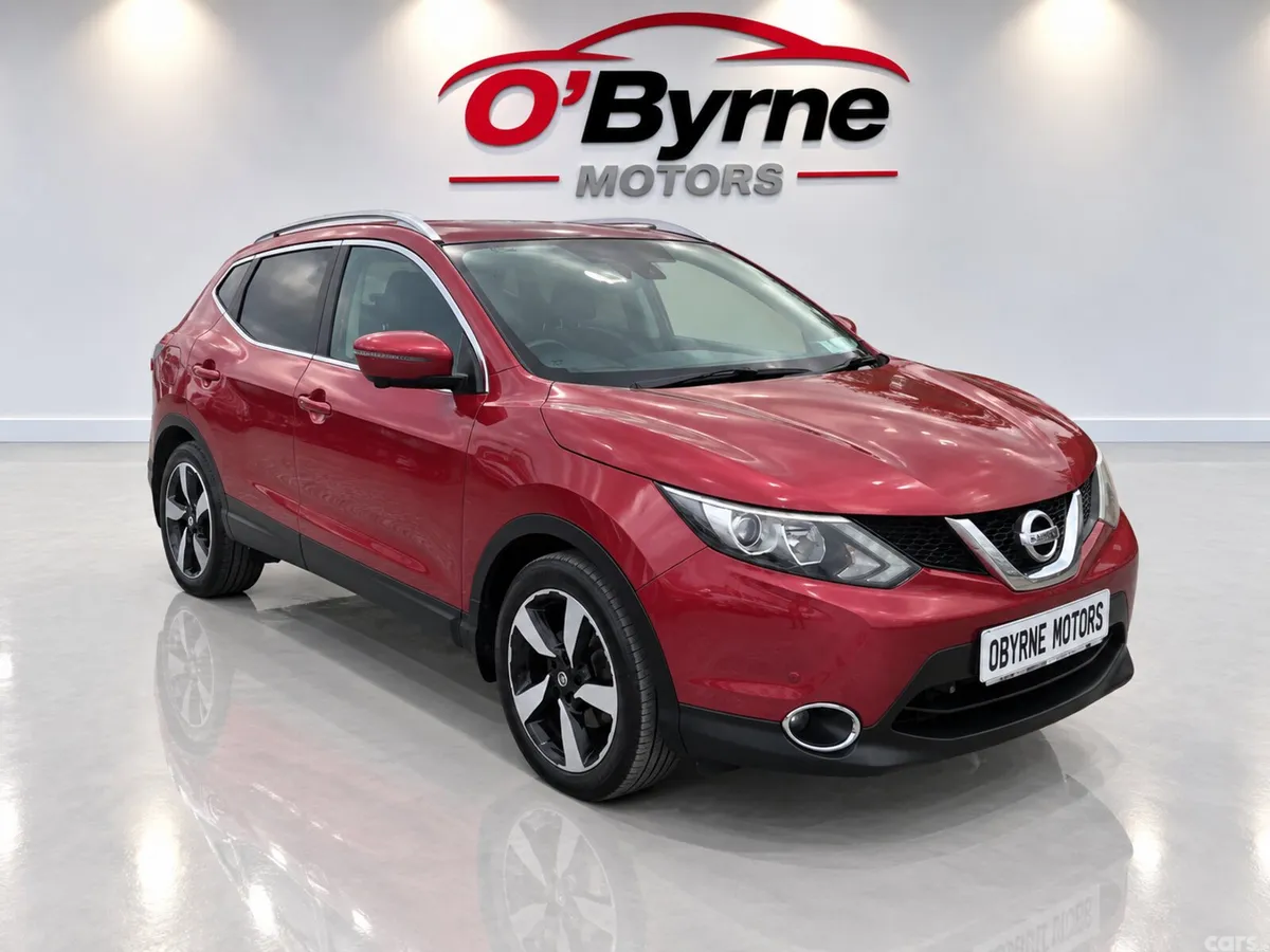 Nissan Qashqai SUV, Diesel, 2017, Red