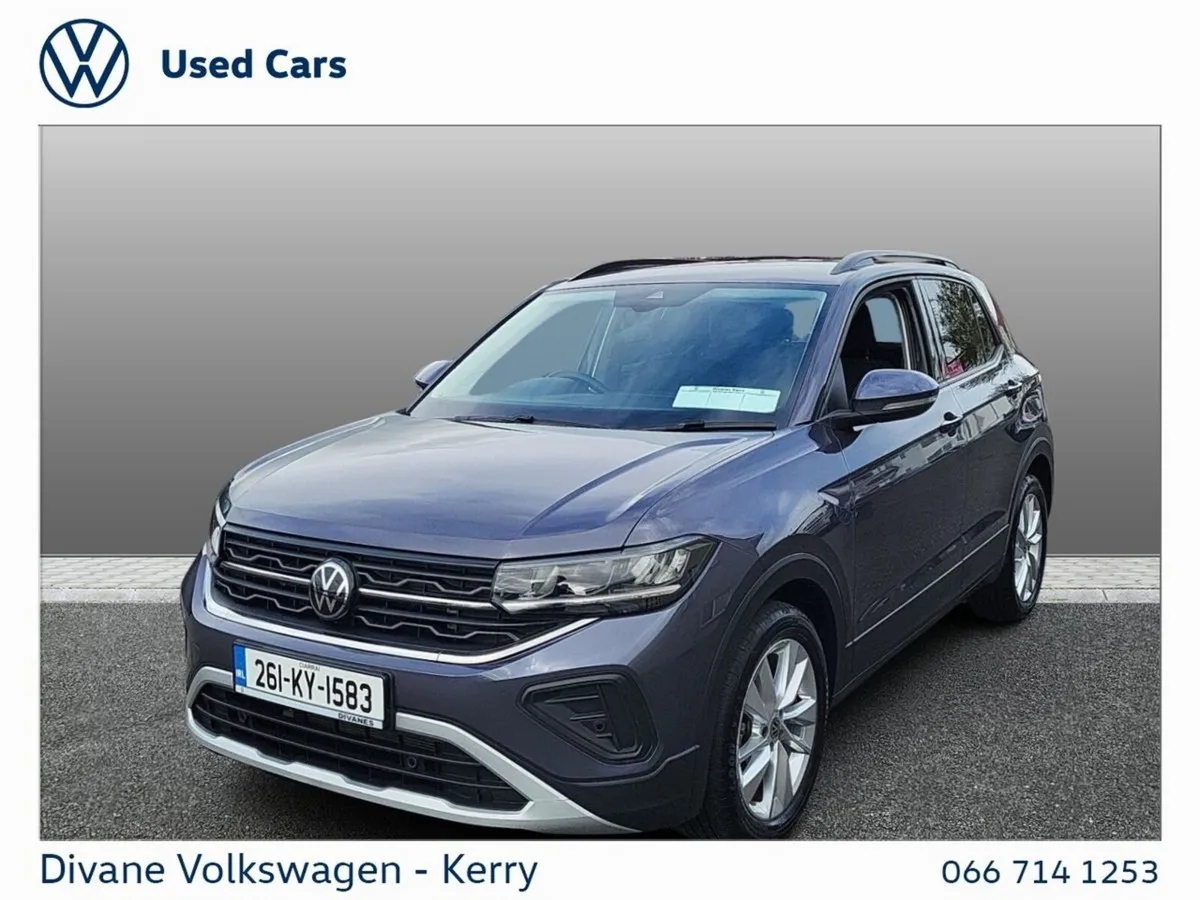 Volkswagen T-Cross SUV, Petrol, 2026, Grey