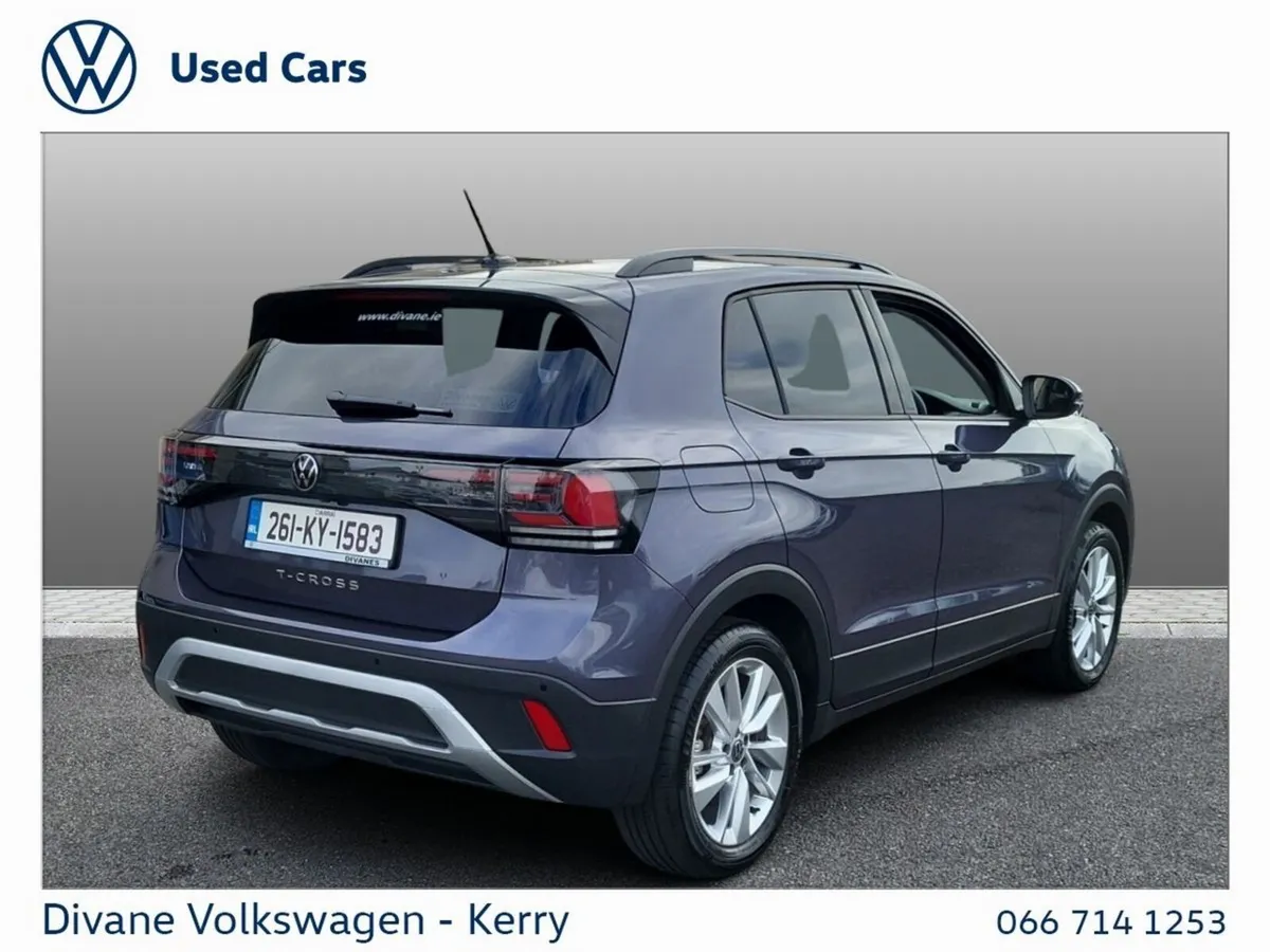Volkswagen T-Cross SUV, Petrol, 2026, Grey