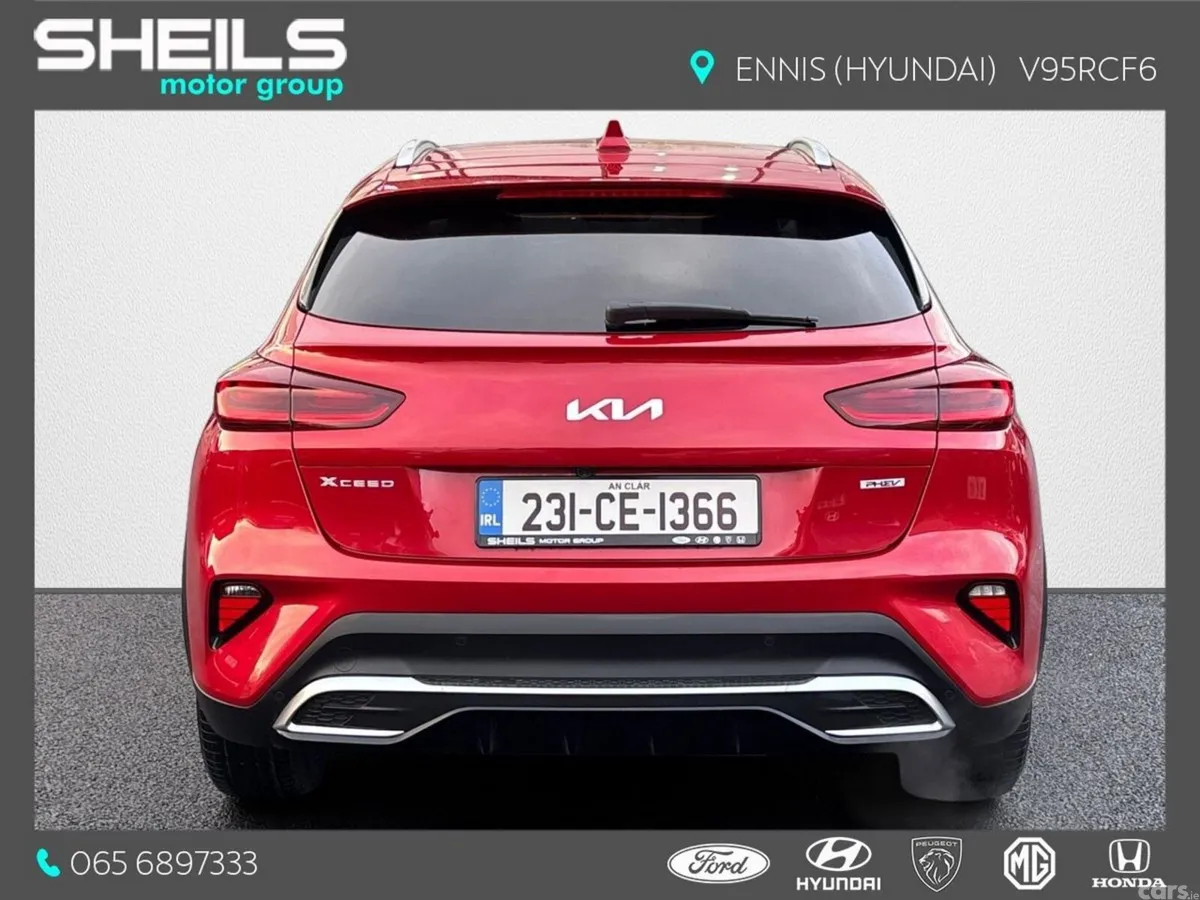 Kia XCeed Hatchback, Petrol Plug-in Hybrid, 2023, Red