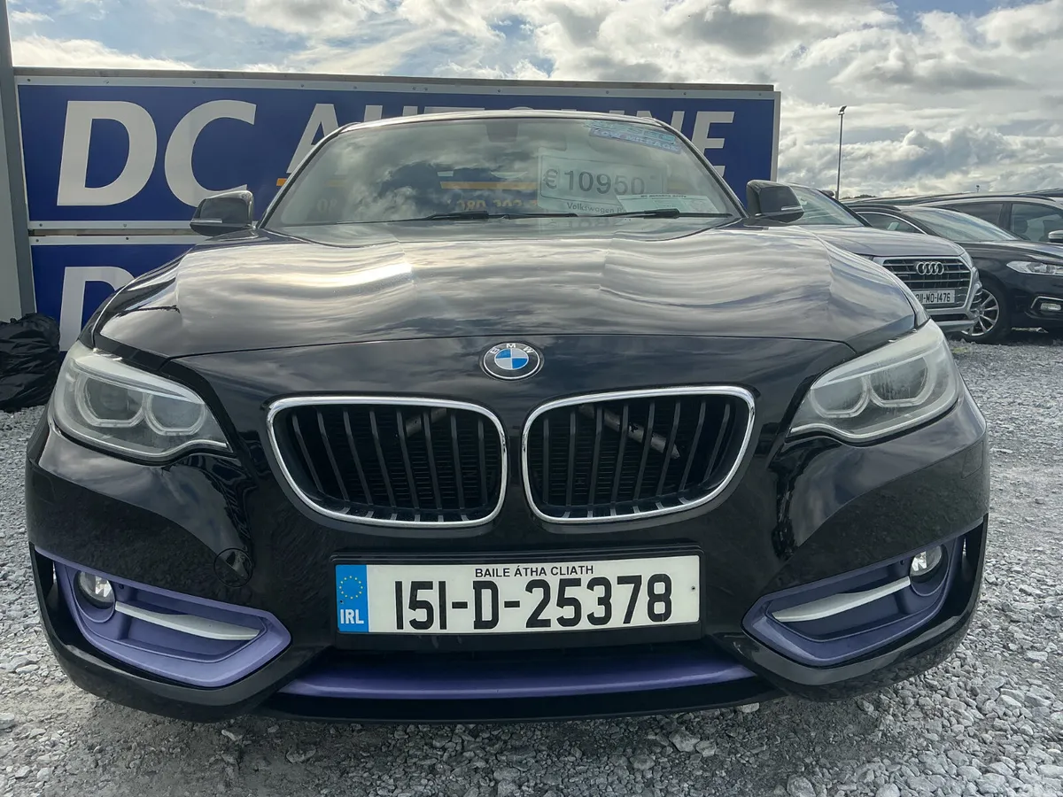 BMW 2-Series Coupe, Diesel, 2015, Black