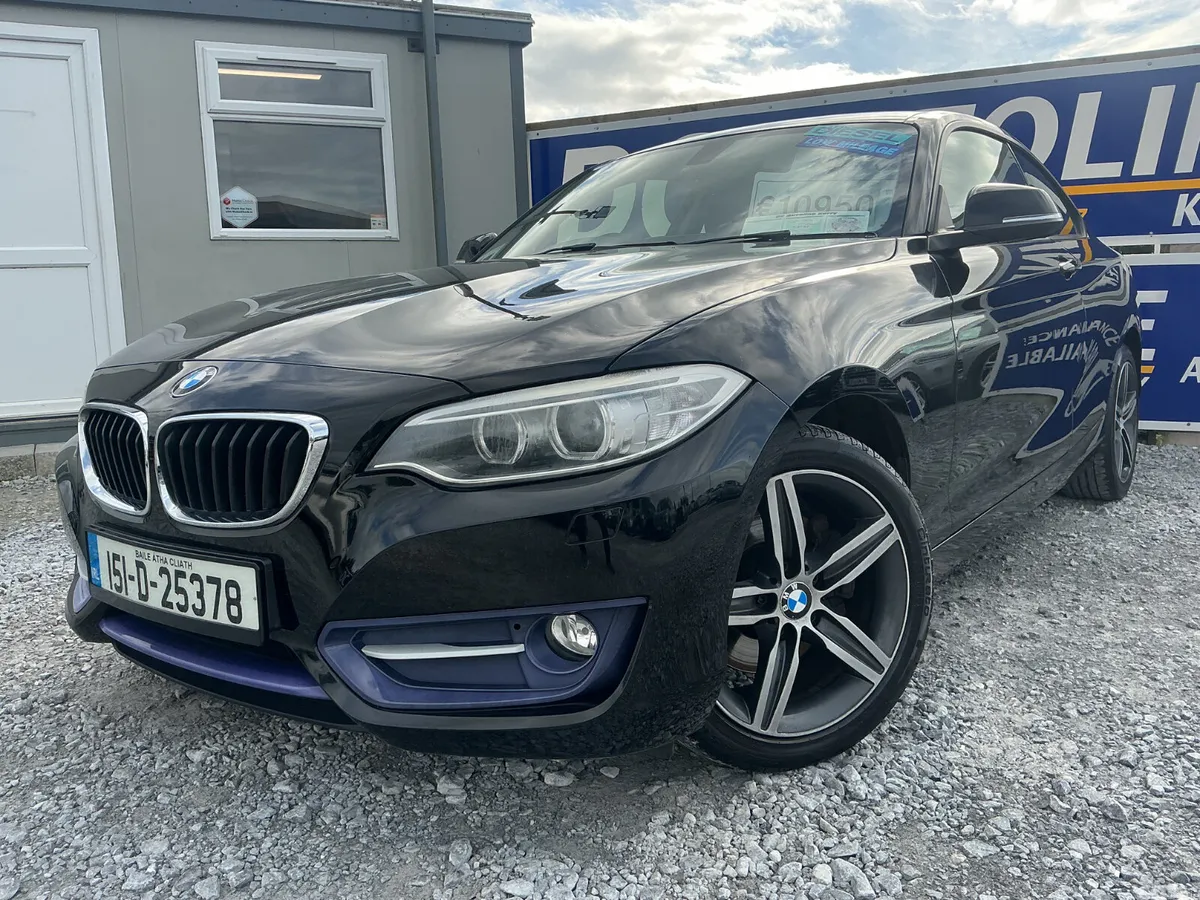 BMW 2-Series Coupe, Diesel, 2015, Black
