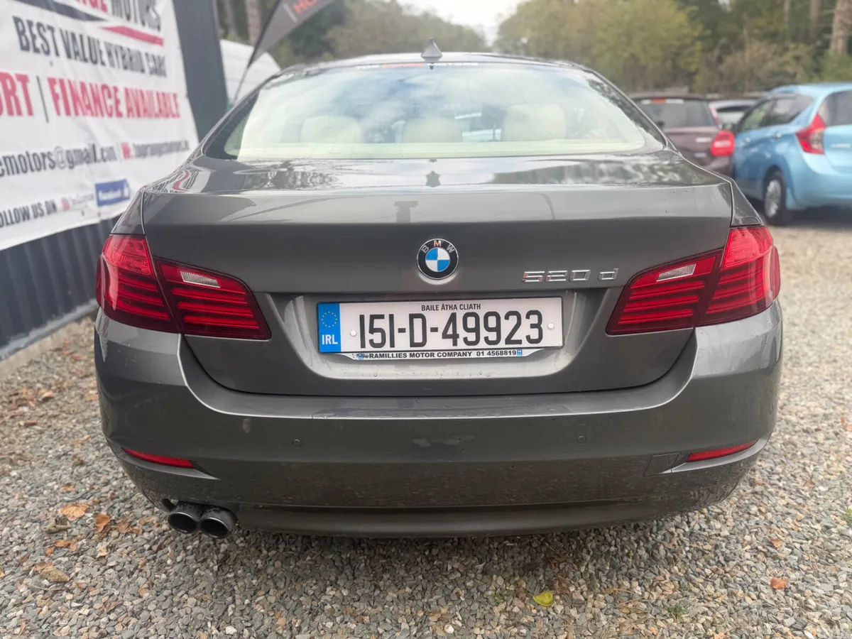 BMW 5-Series Saloon, Diesel, 2015, Grey