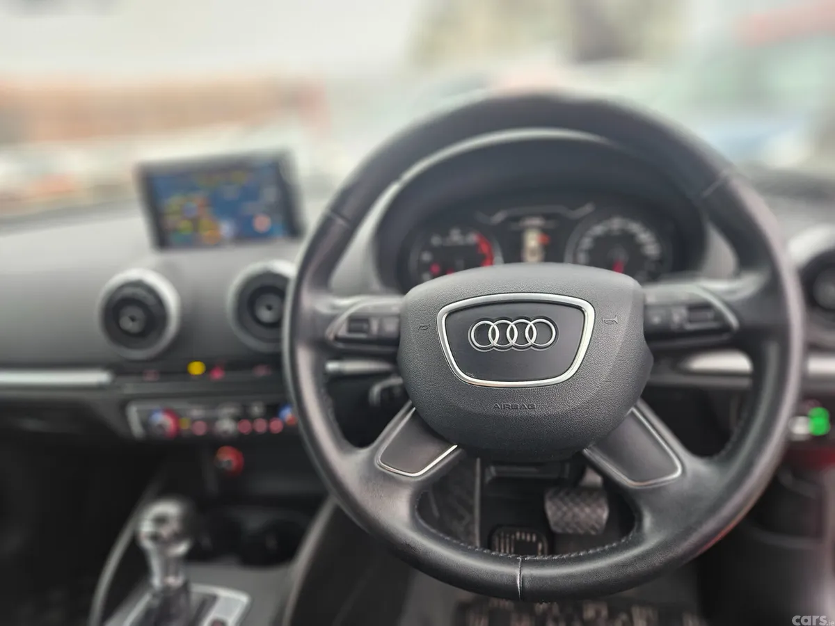 Audi A3 Saloon, Petrol, 2015, Red