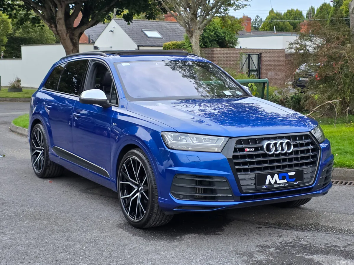Audi SQ7 SUV, Diesel, 2017, Blue