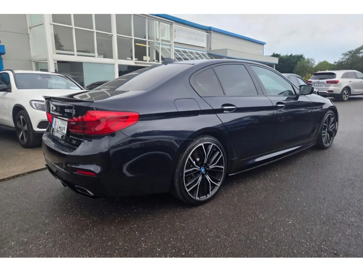 BMW 5-Series Saloon, Diesel, 2018, Black