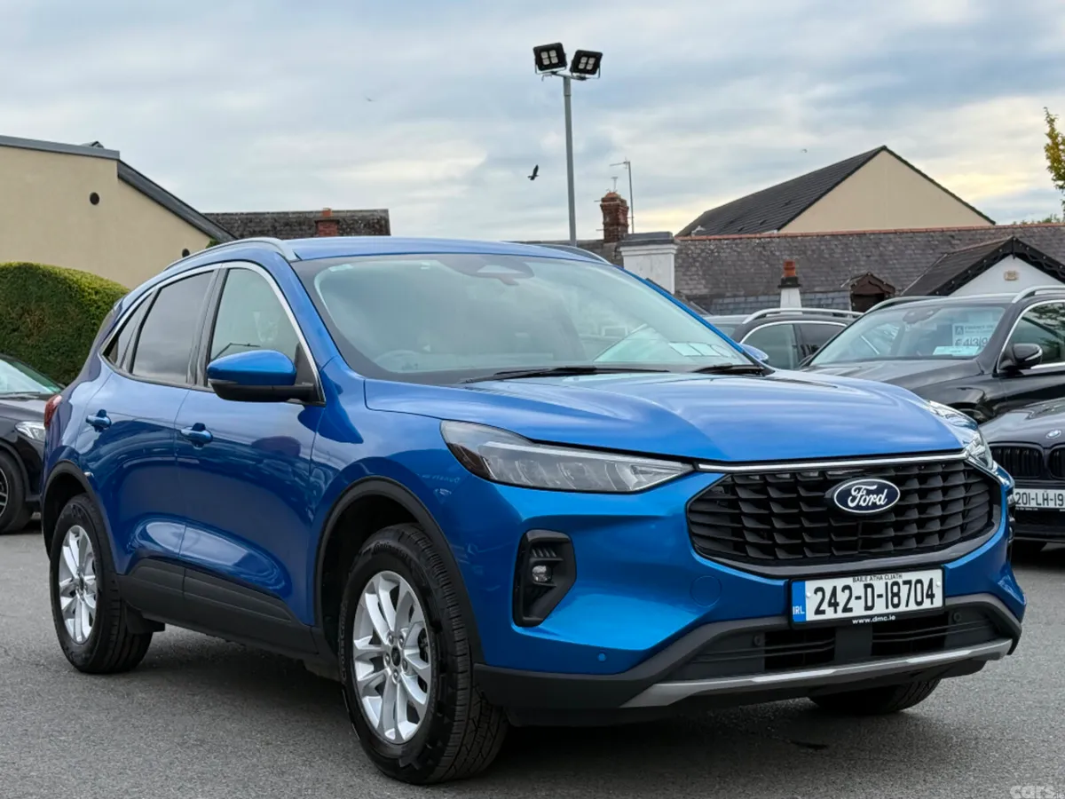 Ford Kuga SUV, Petrol Plug-in Hybrid, 2024, Blue
