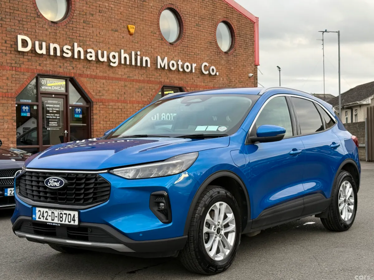 Ford Kuga SUV, Petrol Plug-in Hybrid, 2024, Blue