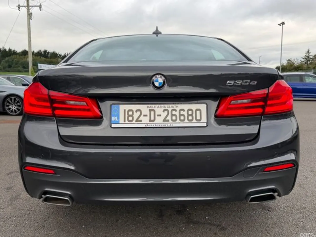 BMW 5-Series Saloon, Petrol Plug-in Hybrid, 2018, Grey