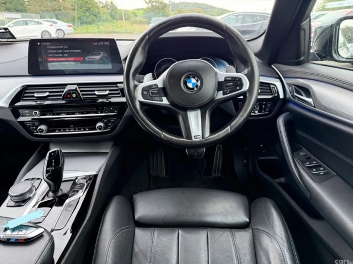 BMW 5-Series Saloon, Petrol Plug-in Hybrid, 2018, Grey