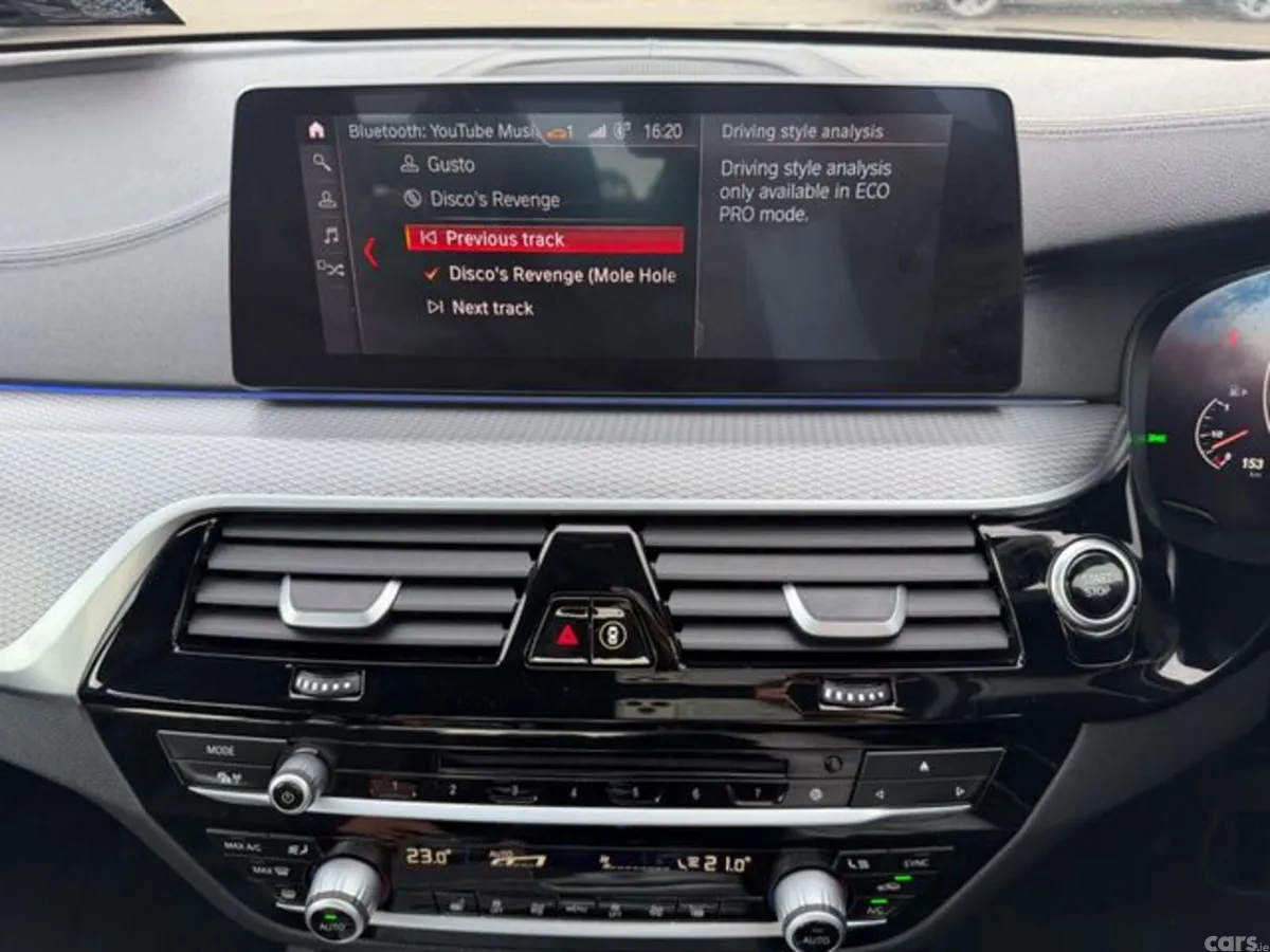 BMW 5-Series Saloon, Petrol Plug-in Hybrid, 2018, Grey