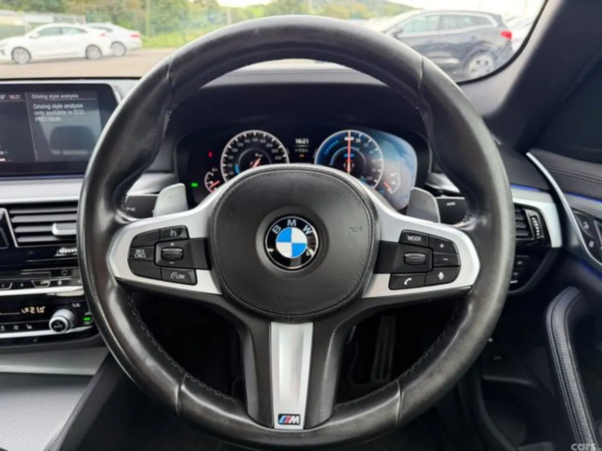 BMW 5-Series Saloon, Petrol Plug-in Hybrid, 2018, Grey