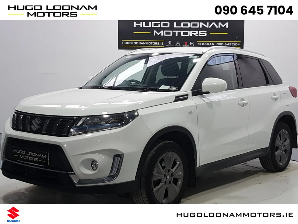 Suzuki Vitara SUV, Petrol Hybrid, 2024, White