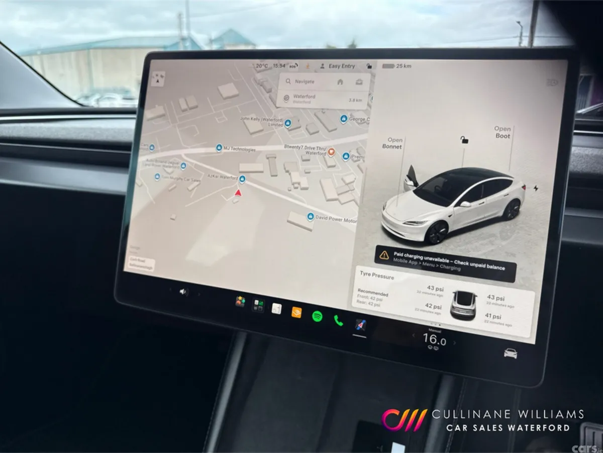 Tesla Model 3 Saloon, Electric, 2024, White