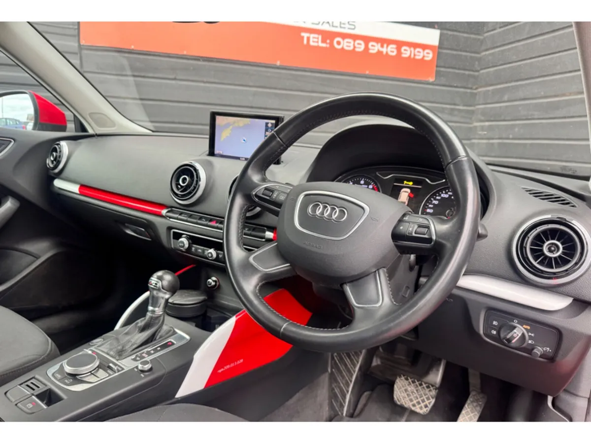 Audi A3 Hatchback, Petrol, 2015, Red