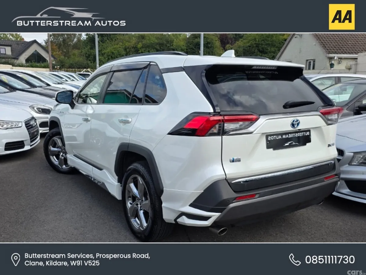 Toyota RAV4 SUV, Petrol Hybrid, 2019, White