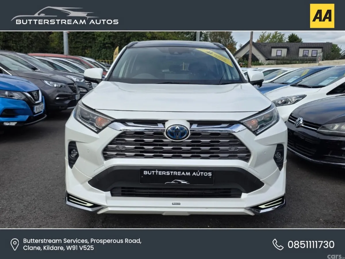 Toyota RAV4 SUV, Petrol Hybrid, 2019, White