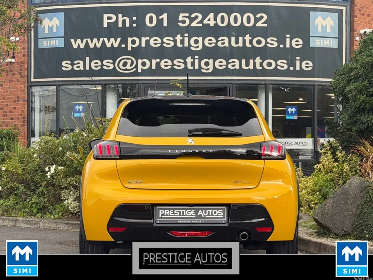 Peugeot 208 Hatchback, Petrol, 2020, Yellow